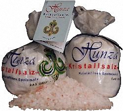 Lichtkraft Kristallsalz ® ...Original HUNZA Salz
